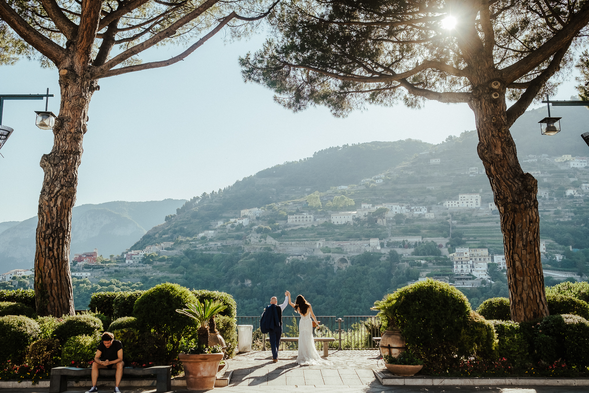 Destination elopement in Ravello, Italy