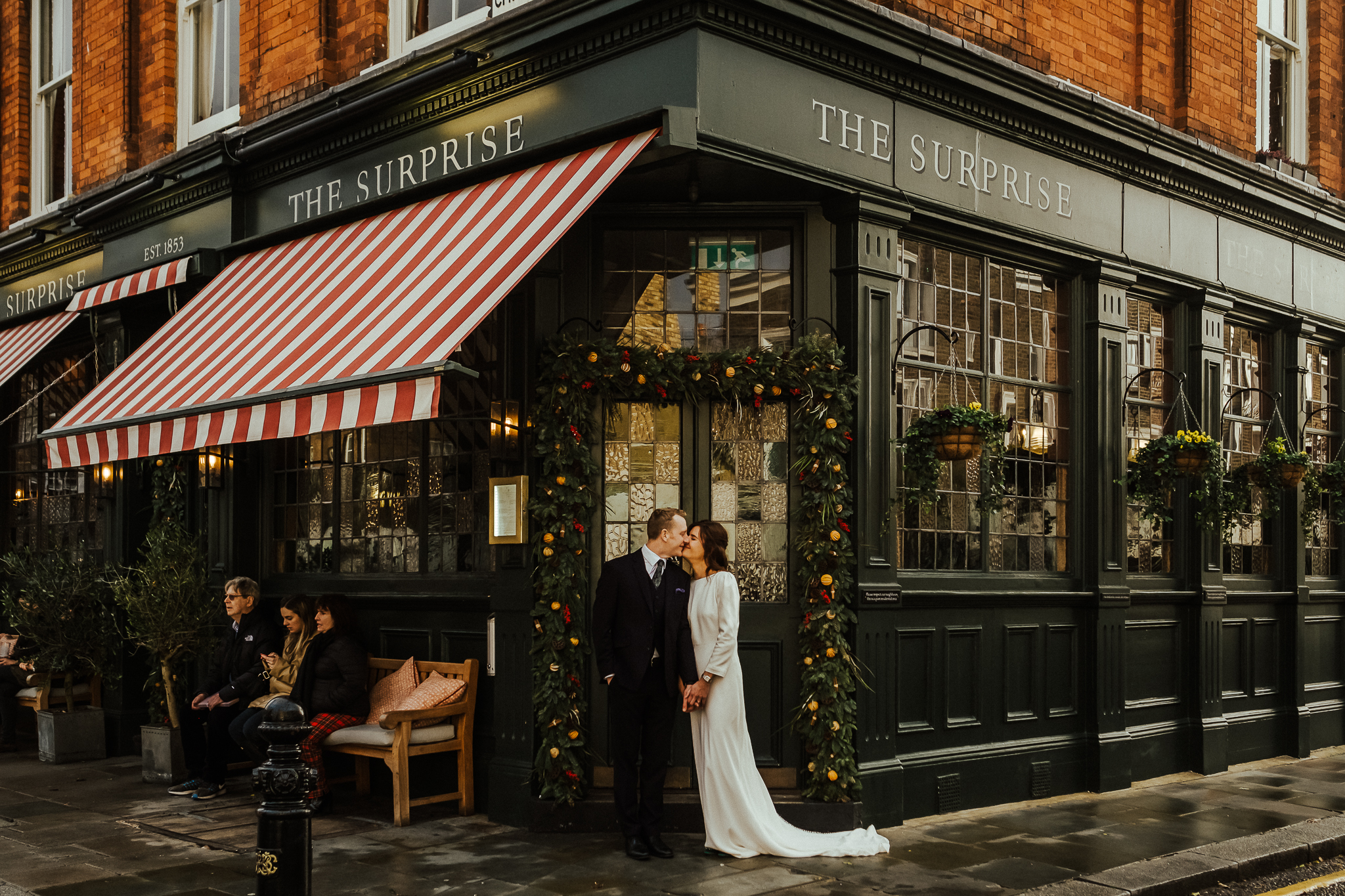 Winter London Wedding at The Surprise and The Phene